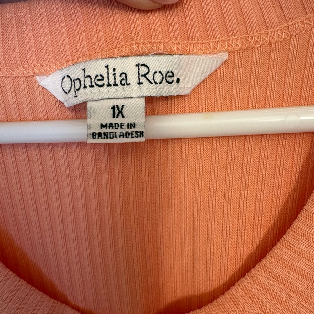New w/o tags Sleeveless Coral Midi Dress - Picture 4 of 7